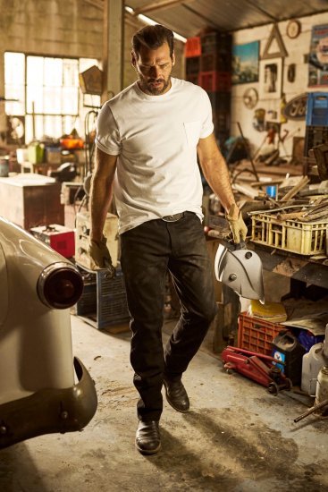 JP1880 Leather Pants Regular Fit Buffalo Nubuck Dark Brown - Farmer & nadrág - Farmer és nadrág - W40-W70