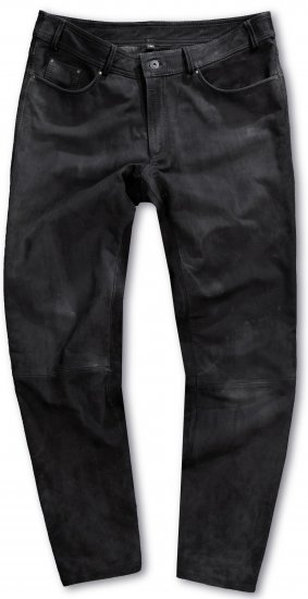 JP1880 Leather Pants Regular Fit Buffalo Nubuck Dark Brown - Farmer & nadrág - Farmer és nadrág - W40-W70