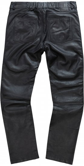 JP1880 Leather Pants Regular Fit Finest Lamb Nappa Black - Farmer & nadrág - Farmer és nadrág - W40-W70