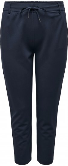 Only Carmakoma Goldtrash Classic Pants Navy - Nadrágok - 