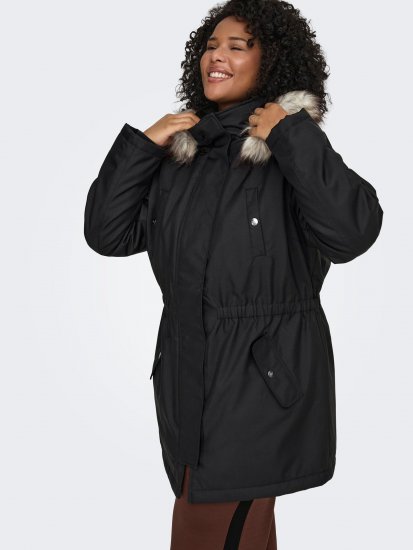 Only Carmakoma Irena Parka Black - Parkák - 