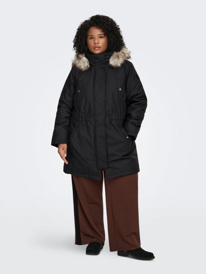 Only Carmakoma Irena Parka Black - Parkák - 