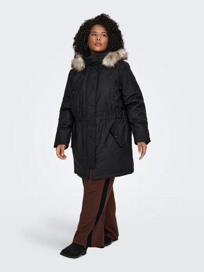 Only Carmakoma Irena Parka Black - Parkák - 