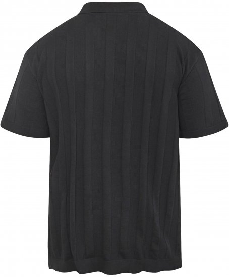 North Latitude 61329 Kötött Pólóing Rövid Ujjú Fekete - Pólóingek - Galléros Pólók 2XL-8XL - Pólóingek 2XL-8XL