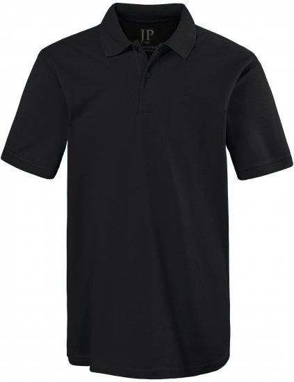 JP1880 Basic Sporty Classic Polo Shirt Short Sleeve Black TALL - TALL pólóingek - 