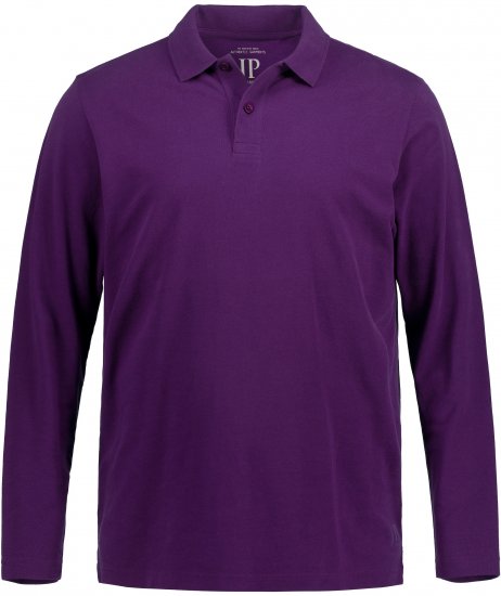 JP1880 Polo Shirt Long Sleeve Pique Purple - Pólóingek - Galléros Pólók 2XL-8XL - Pólóingek 2XL-8XL