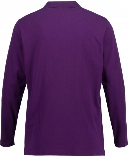 JP1880 Polo Shirt Long Sleeve Pique Purple - Pólóingek - Galléros Pólók 2XL-8XL - Pólóingek 2XL-8XL