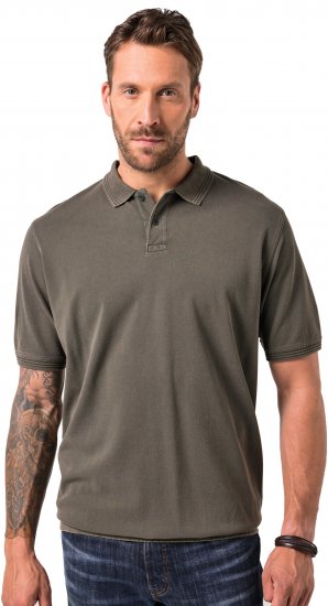 JP1880 Polo Shirt Pique Vintage Mocha - Pólóingek - Galléros Pólók 2XL-8XL - Pólóingek 2XL-8XL