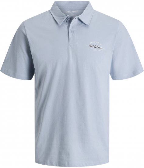 Jack & Jones Brandon Short Sleeve Polo Blue - Pólóingek - Galléros Pólók 2XL-8XL - Pólóingek 2XL-8XL