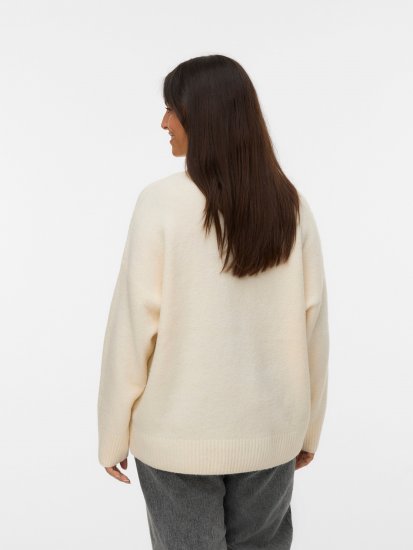 Vero Moda Boom Long Sleeve Pullover Birch - Kötött pulóverek - 