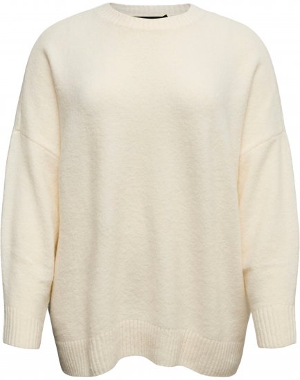 Vero Moda Boom Long Sleeve Pullover Birch - Kötött pulóverek - 