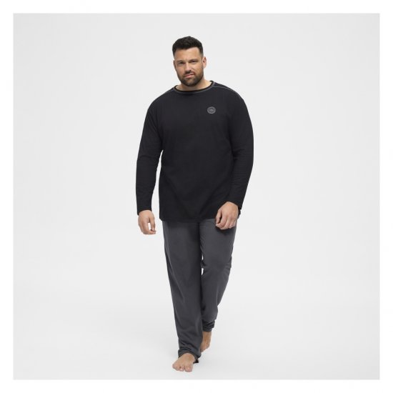 North Latitude Pyjama Pants Dark Grey Charcole - Pizsama/Loungewear - Pizsama 2XL-10XL