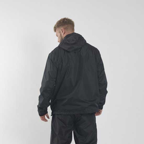 North Latitude Rain Jacket Black TALL - Sportruházat - Nagyméretű Sportruházat 2XL-10XL