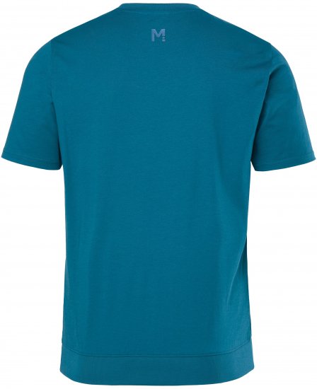 Men Plus T-Shirt Short Sleeve Lagoon Green - Pólók - Nagyméretű pólók - 2XL-14XL