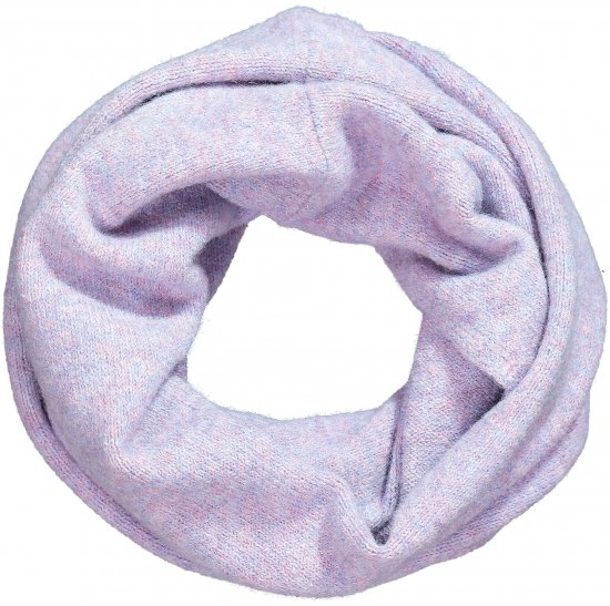 Ulla Popken Knit Infinity Scarf Pale Lilac - Kiegészítők - 