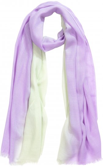 Ulla Popken Fringed Ombre Scarf Pistachio - Kiegészítők - 