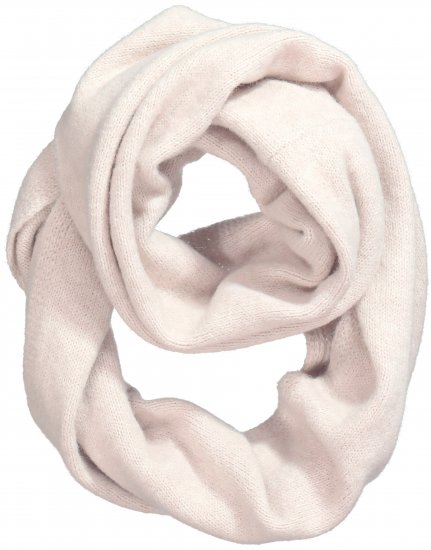 Ulla Popken Knit Infinity Scarf Pastel Pink - Kiegészítők - 