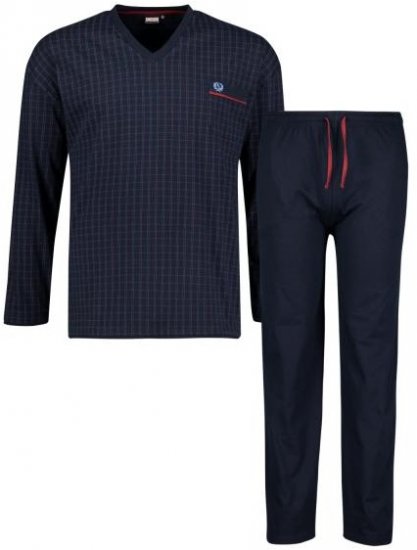 Adamo 119413 VS-Pyjama Navy - Alsónemű & strandruhák - Nagyméretű Alsónemű 2XL-8XL