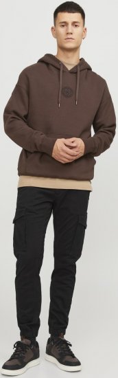 Jack & Jones Paul Flake Cargo Pants Black - Farmer & nadrág - Farmer és nadrág - W40-W70