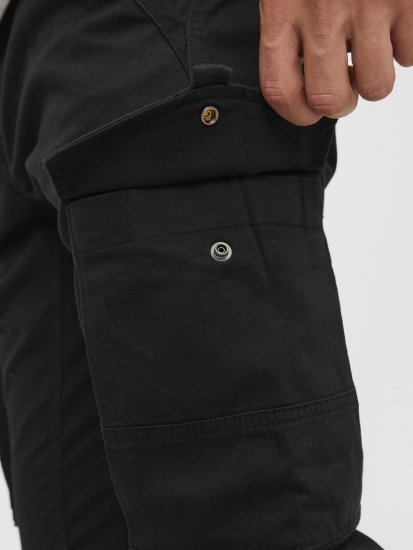 Jack & Jones Paul Flake Cargo Pants Black - Farmer & nadrág - Farmer és nadrág - W40-W70
