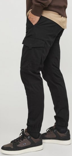 Jack & Jones Paul Flake Cargo Pants Black - Farmer & nadrág - Farmer és nadrág - W40-W70