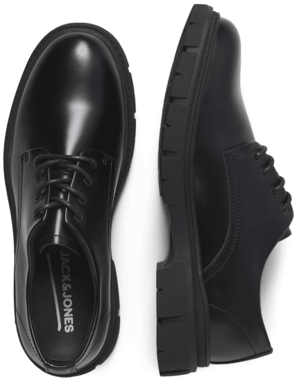 Jack & Jones Baker Lace Shoes Anthracite - Férfi cipők 40-52 - 