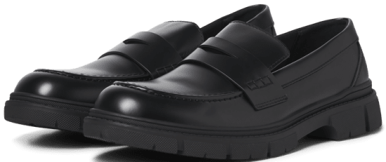 Jack & Jones Baker Loafers Anthracite - Férfi cipők 40-52 - 