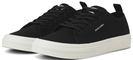 Jack & Jones Bayswater Canvas Sneakers Anthracite - Férfi cipők 40-52 - 