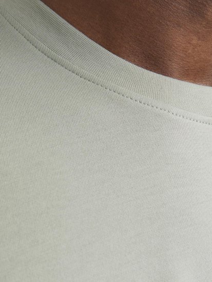 Jack & Jones FUSION Full Branding T-Shirt Aqua Grey - Pólók - Nagyméretű pólók - 2XL-14XL