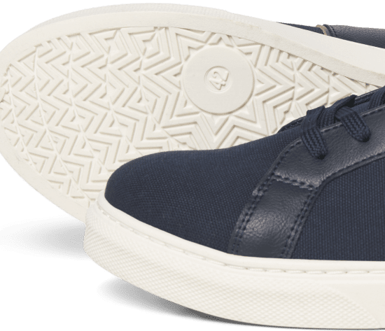 Jack & Jones Watmos Canvas Sneakers Navy Blazer - Férfi cipők 40-52 - 