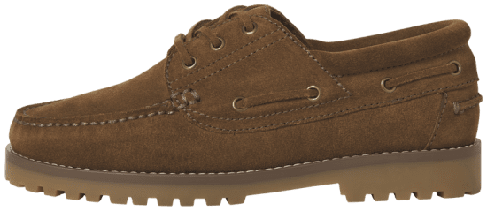 Jack & Jones Brooklyn Suede Boat Loafers Cognac - Férfi cipők 40-52 - 