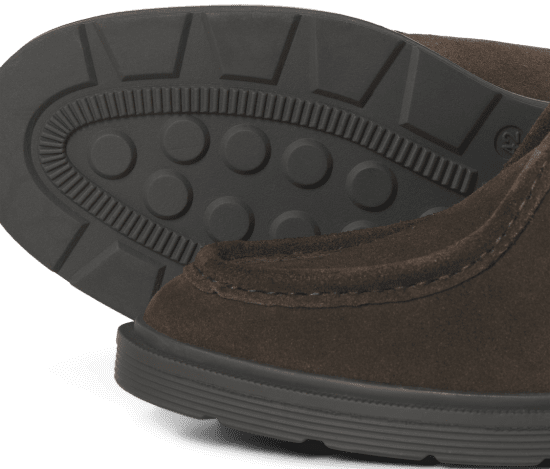 Jack & Jones Austin Suede Moc Brown Stone - Férfi cipők 40-52 - 