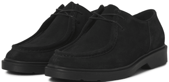 Jack & Jones Austin Suede Moc Black - Férfi cipők 40-52 - 
