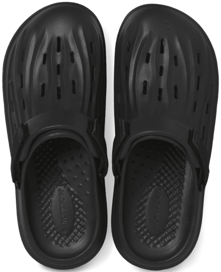 Jack & Jones Vincent Moulded Mules Black - Férfi cipők 40-52 - 