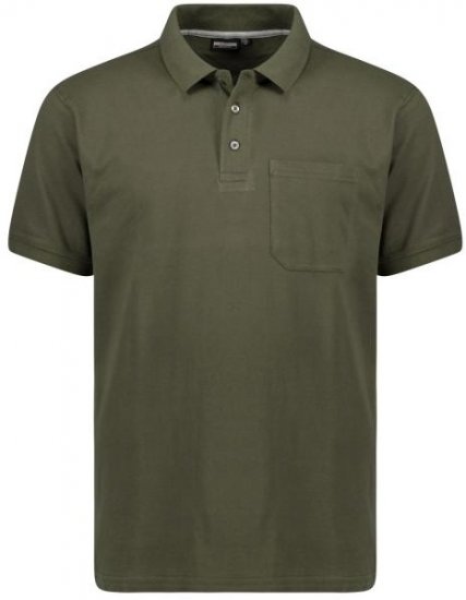 Adamo 139311 Poloshirt RF Olive Green - Pólóingek - Galléros Pólók 2XL-8XL - Pólóingek 2XL-8XL