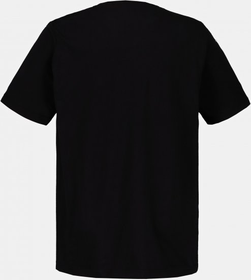 JP1880 KISS Retro Graphic Comfort Fit Band T-Shirt Black - Pólók - Nagyméretű pólók - 2XL-14XL