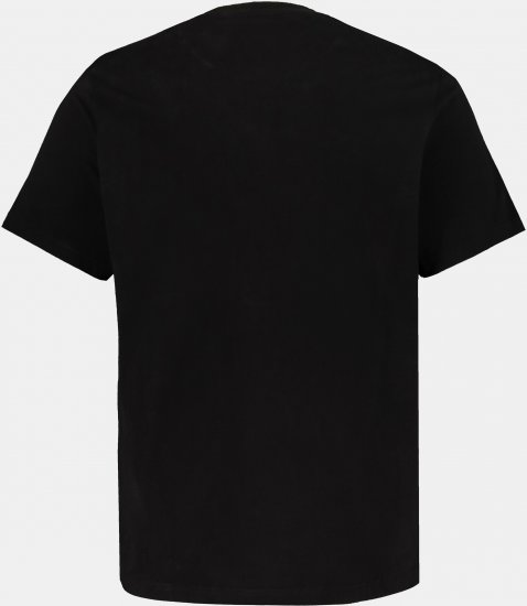 JP1880 AC/DC Graphic Comfort Fit Band T-Shirt Black - Pólók - Nagyméretű pólók - 2XL-14XL