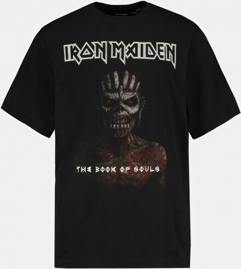 JP1880 Iron Maiden Graphic Band T-Shirt Black - Pólók - Nagyméretű pólók - 2XL-14XL