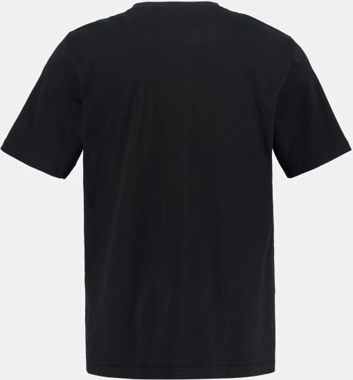 JP1880 Rolling Stones Graphic Band T-Shirt Black - Pólók - Nagyméretű pólók - 2XL-14XL