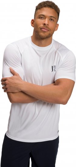 JP1880 QuickDry CoreFit Tennis T-Shirt White - Sportruházat - Nagyméretű Sportruházat 2XL-10XL