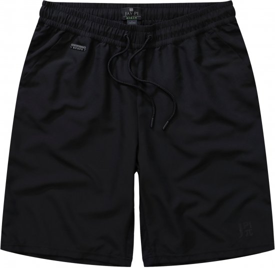 JP1880 QuickDry Tennis Shorts Black - Sportruházat - Nagyméretű Sportruházat 2XL-10XL