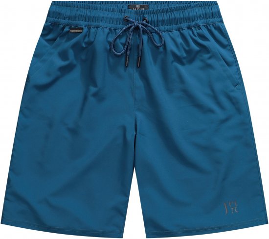 JP1880 QuickDry Tennis Shorts Teal - Sportruházat - Nagyméretű Sportruházat 2XL-10XL