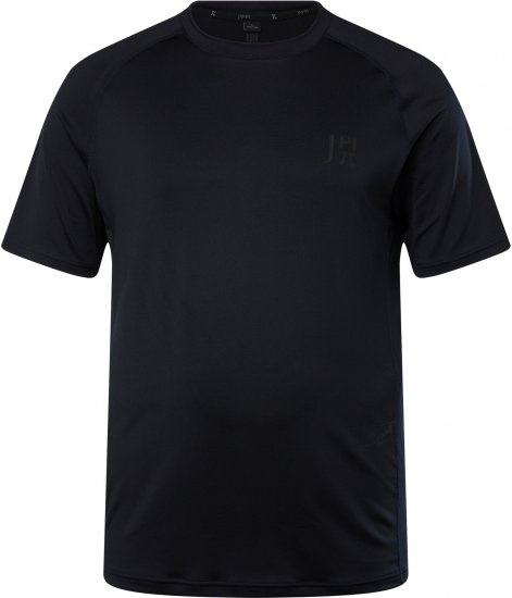 JP1880 QuickDry Side Prints Tennis T-Shirt Dark Navy - Sportruházat - Nagyméretű Sportruházat 2XL-10XL