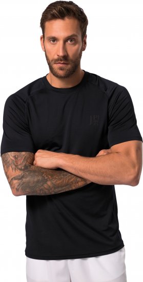 JP1880 QuickDry Side Prints Tennis T-Shirt Dark Navy - Sportruházat - Nagyméretű Sportruházat 2XL-10XL