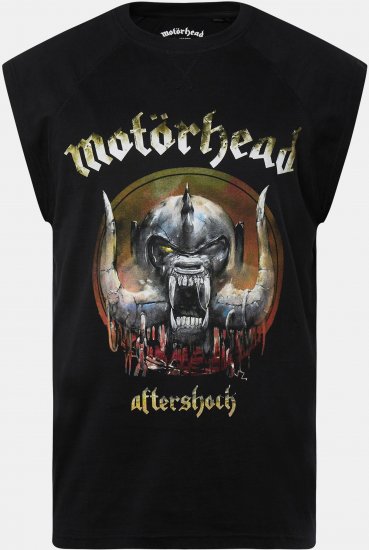 JP1880 Ozzy Motörhead Graphic Band T-Shirt Black - Pólók - Nagyméretű pólók - 2XL-14XL
