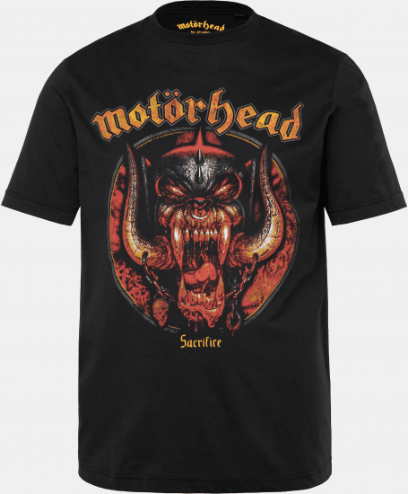 JP1880 Motörhead Sacrifice Band T-Shirt Black - Pólók - Nagyméretű pólók - 2XL-14XL