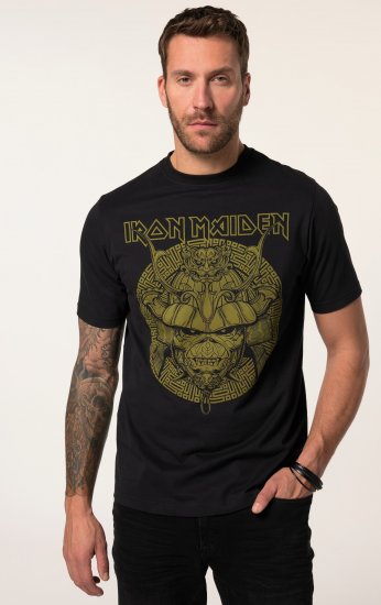 JP1880 Iron Maiden Samurai Eddie T-Shirt Black - Pólók - Nagyméretű pólók - 2XL-14XL