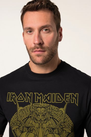 JP1880 Iron Maiden Samurai Eddie T-Shirt Black - Pólók - Nagyméretű pólók - 2XL-14XL