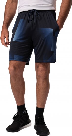 JP1880 FLEXNAMIC® GeoMotion Tennis Shorts Dark Blue - Sportruházat - Nagyméretű Sportruházat 2XL-10XL