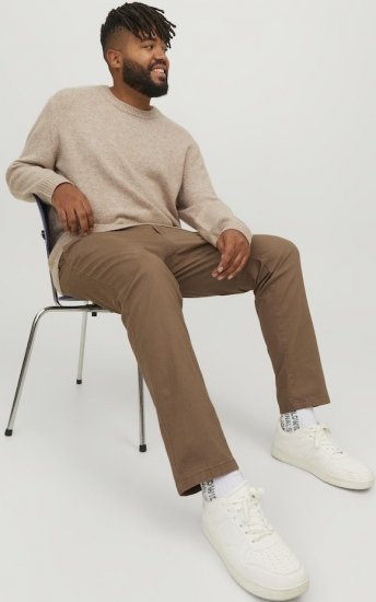 Jack & Jones Marco Dave Chinos Brown - Farmer & nadrág - Farmer és nadrág - W40-W70